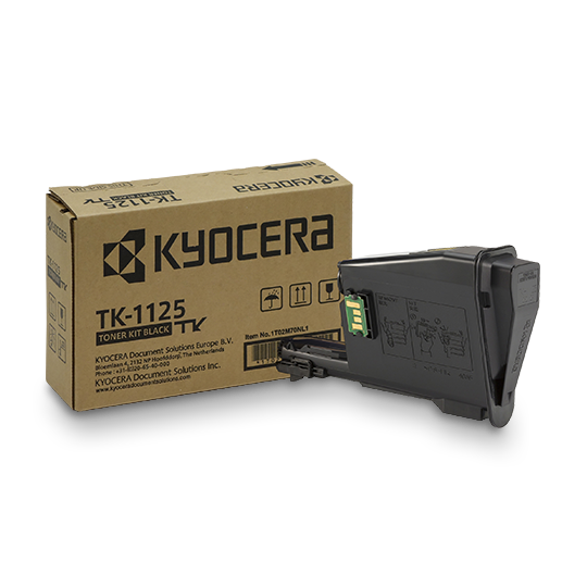 Cartouche de Toner de marque Kyocera TK-1125 Noir (2 100 pages)