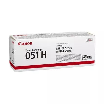 Cartouche Laser de Marque Canon CRG-051HBK Toner Noir (4000 pages)