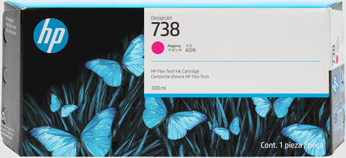 Cartouche d'origine HP 676M7A / 738 - magenta