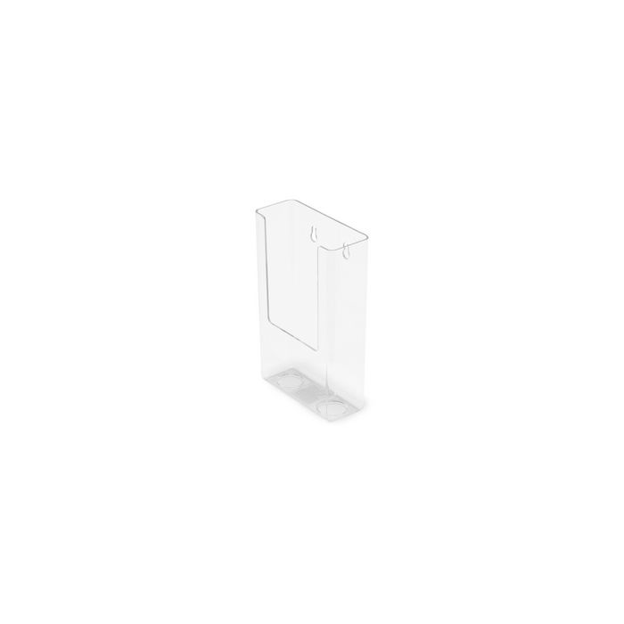 deflecto Porte-brochures, dos plat, 1/3 A4 portrait