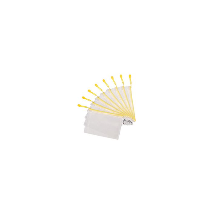 djois by tarifold Pochette à zip ZIPPER, A5, PVC, jaune