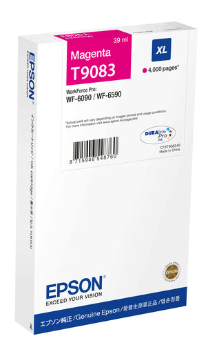 Cartouche d'origine Epson C13T90834N / T9083 - magenta