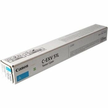 Cartouche Laser de Marque Canon C-EXV51CL (0485C002AA) de Toner Cyan (26 000 pages)