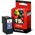 Cartouche Jet d'encre de Marque Lexmark 18C2110E (N°15) Couleur (150 pages)