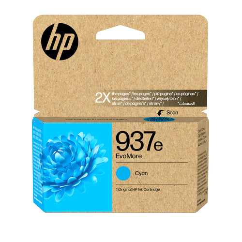 Cartouche d'origine HP 4S6W6NE / 937E - cyan