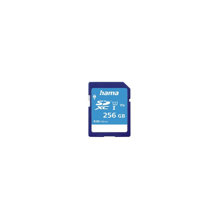hama Carte mémoire SecureDigital HC, classe 10, 256 GB