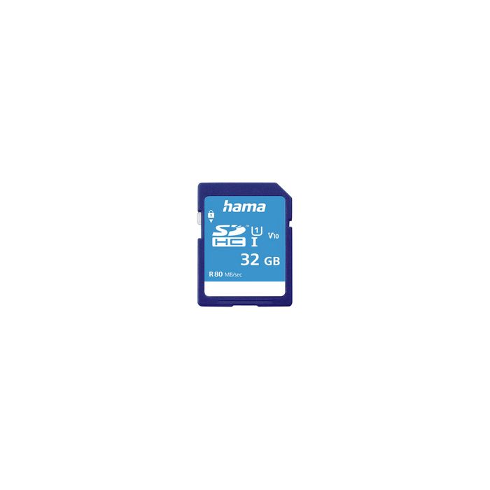 hama Carte mémoire SecureDigital HC, classe 10, 32 GB