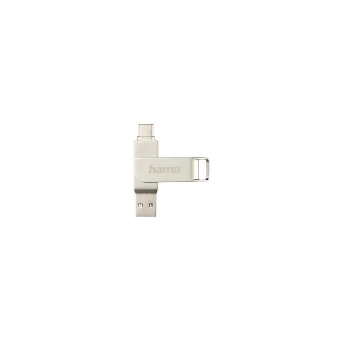 hama Clé USB 3.0/3.1 "C-Rotate Pro", 32 GB, argent