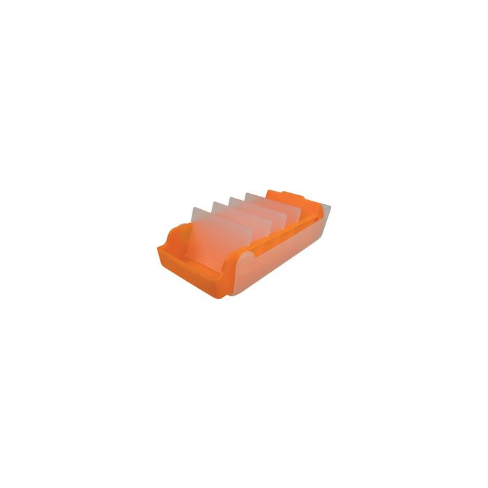 helit Boîte à fiches éducatives "the beebox" A8, orange