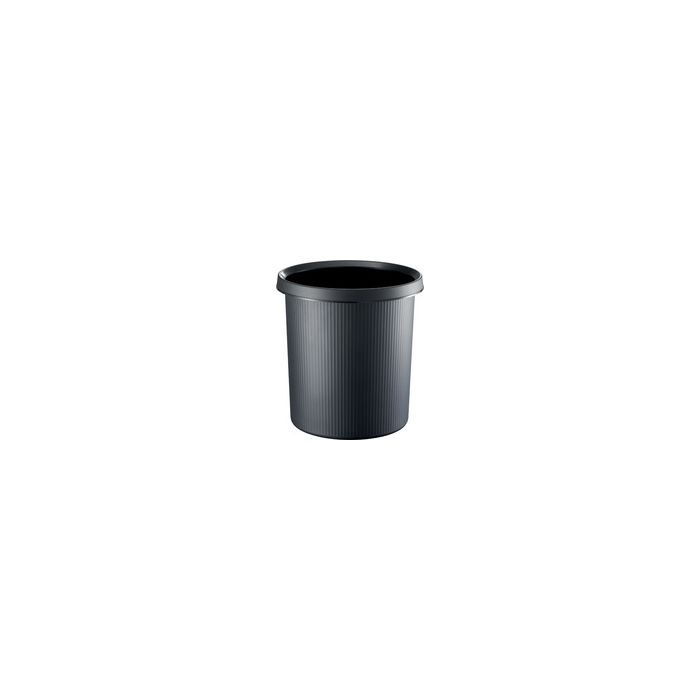 helit Corbeille à papier "the german line", 18 litres, noir