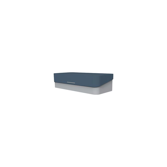 helit Organiseur de bureau portable, bleu