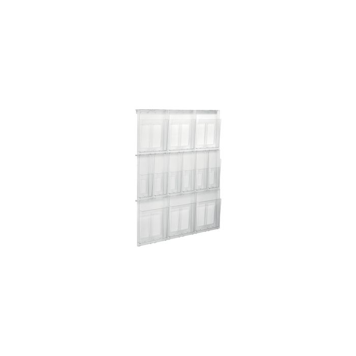 helit Porte-brochures mural "the placativ", transparent