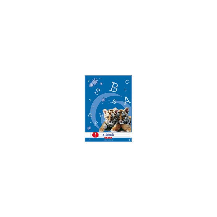 herlitz Arbeitsblock x.book, DIN A4, Lineatur 3