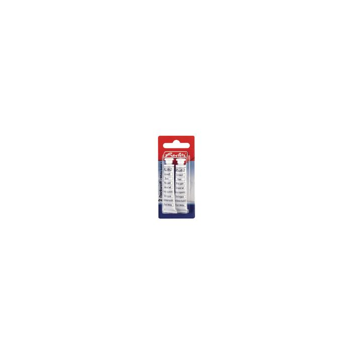 herlitz Blanc de fond, contenu: 2 tubes de 7,5 ml