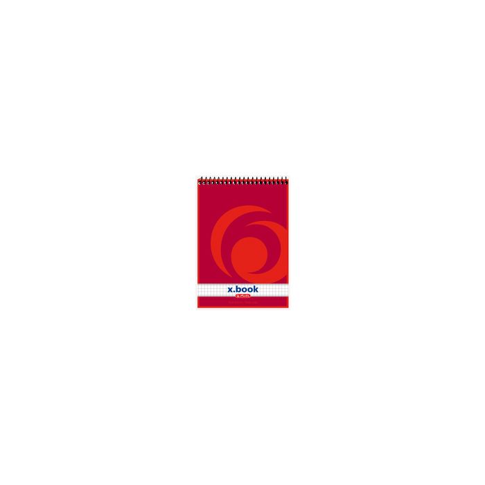 herlitz Bloc-notes à spirale x.book, A5, 50 feuilles