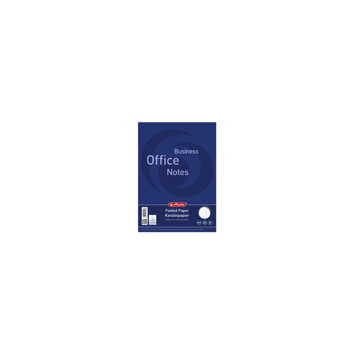 herlitz Copies doubles, format A3/format A4, ligné/marge