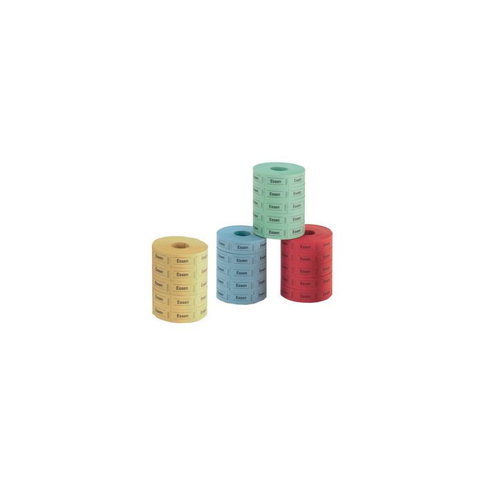 herlitz Essenmarken, 30 x 55 mm, 1.000 Abriss je Rolle