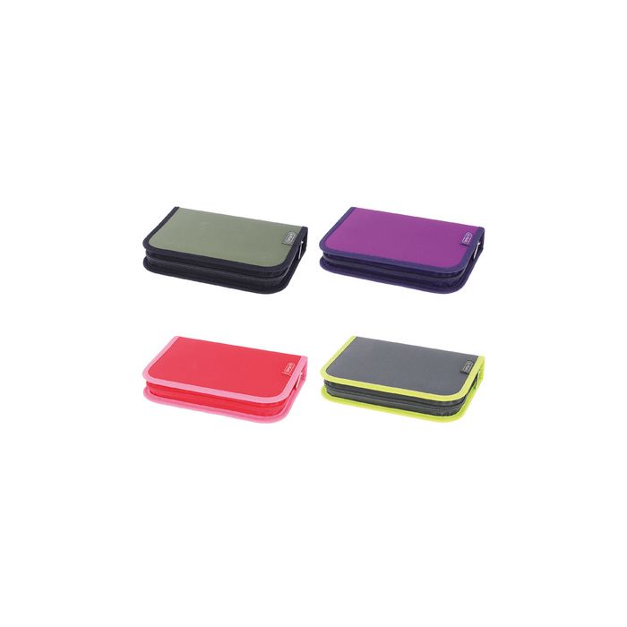 herlitz Etui scolaire, 25 pièces, couleurs assorties x4