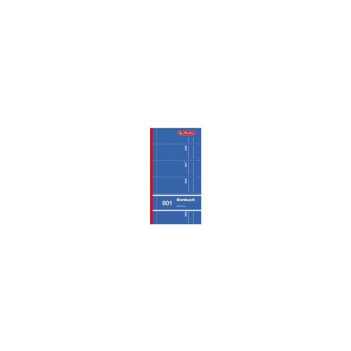 herlitz Formularbuch "Bonbuch 803", DIN A4, sortiert