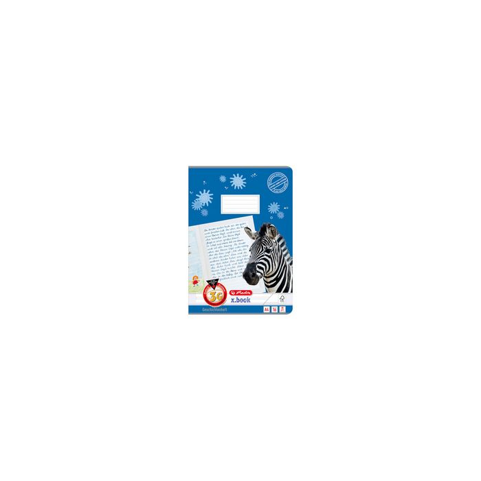 herlitz Geschichtenheft x.book, DIN A4, Lineatur 3G