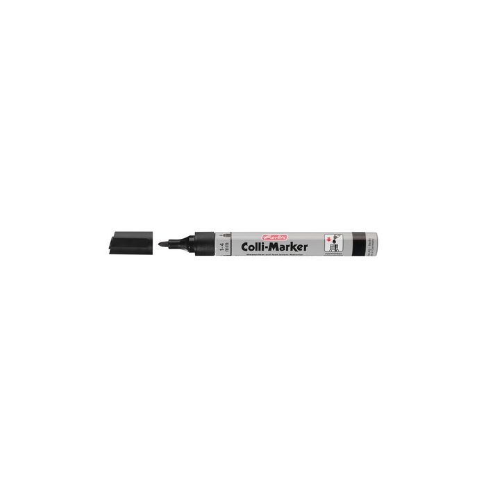 herlitz Marqueur permanent "Collimarker", pointe ogive, noir
