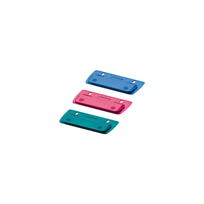 herlitz Perforateur de poche Color-Blocking, capacité