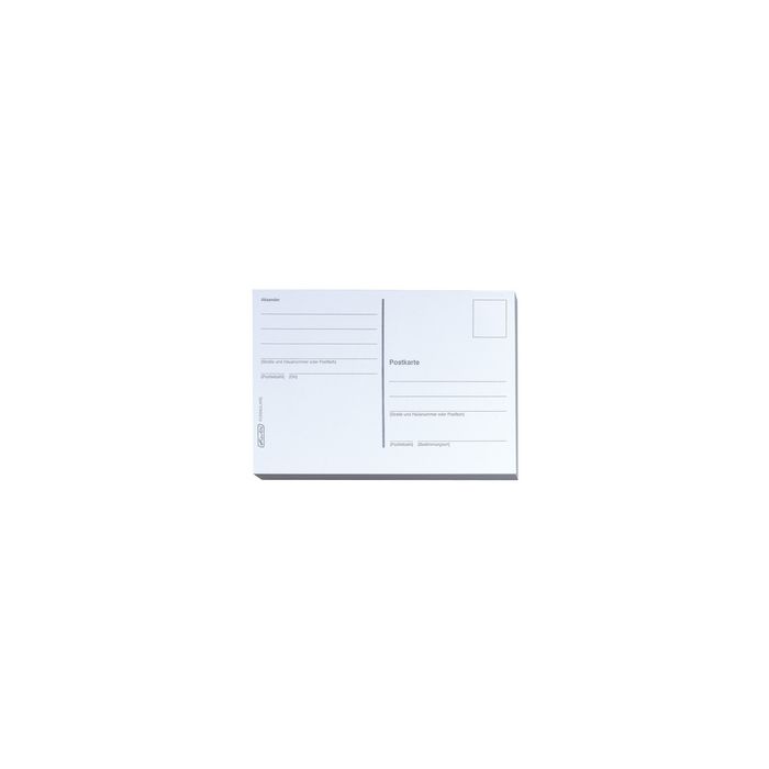 herlitz Postkarten, DIN A6, 170 g/qm, weiß