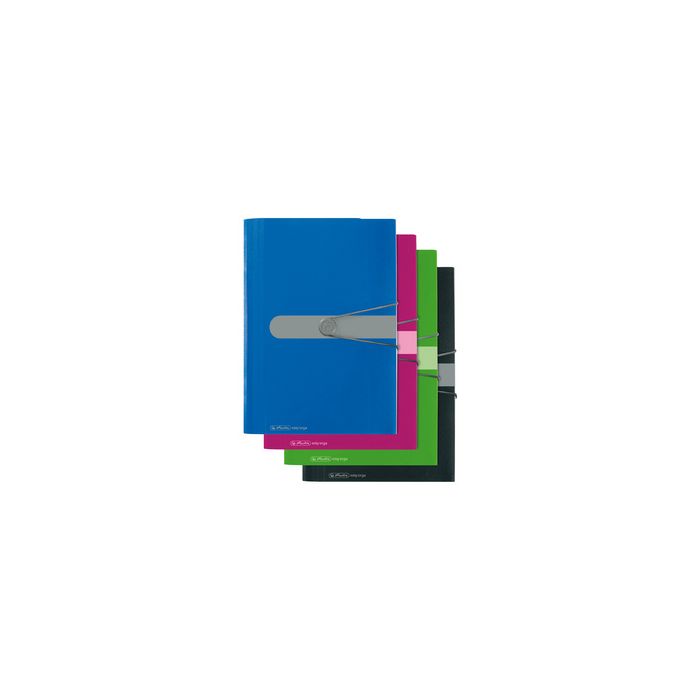 herlitz Trieur easyorga to go, 12 compartiments, bleu
