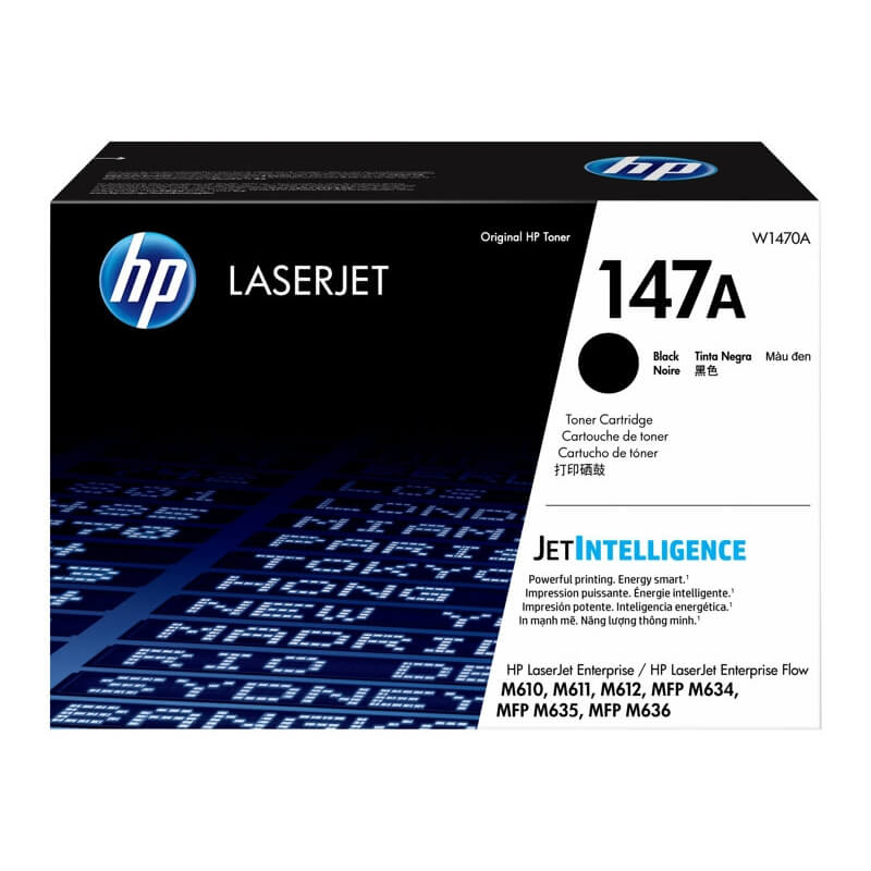 Cartouche Laser de Marque HP W1470A Noir (10 500 pages)