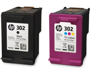 Cartouche Jet d'encre de Marque HP X4D37AE N°302 Couleurs (355 pages)