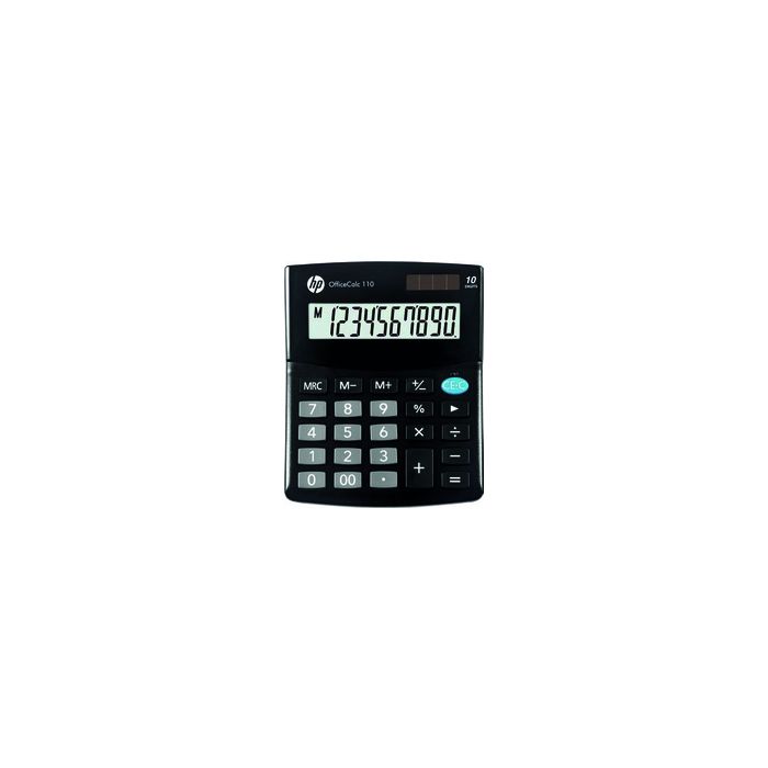 hp Calculatrice de bureau "OfficeCalc 110", noir