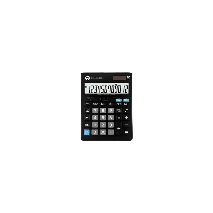 hp Calculatrice de bureau "OfficeCalc 200 II", noir