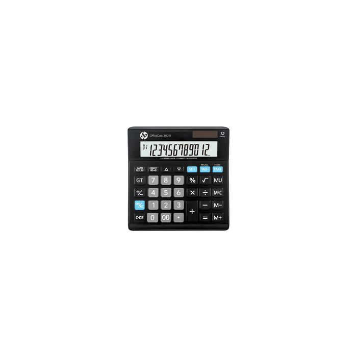 hp Calculatrice de bureau "OfficeCalc 300 II", noir