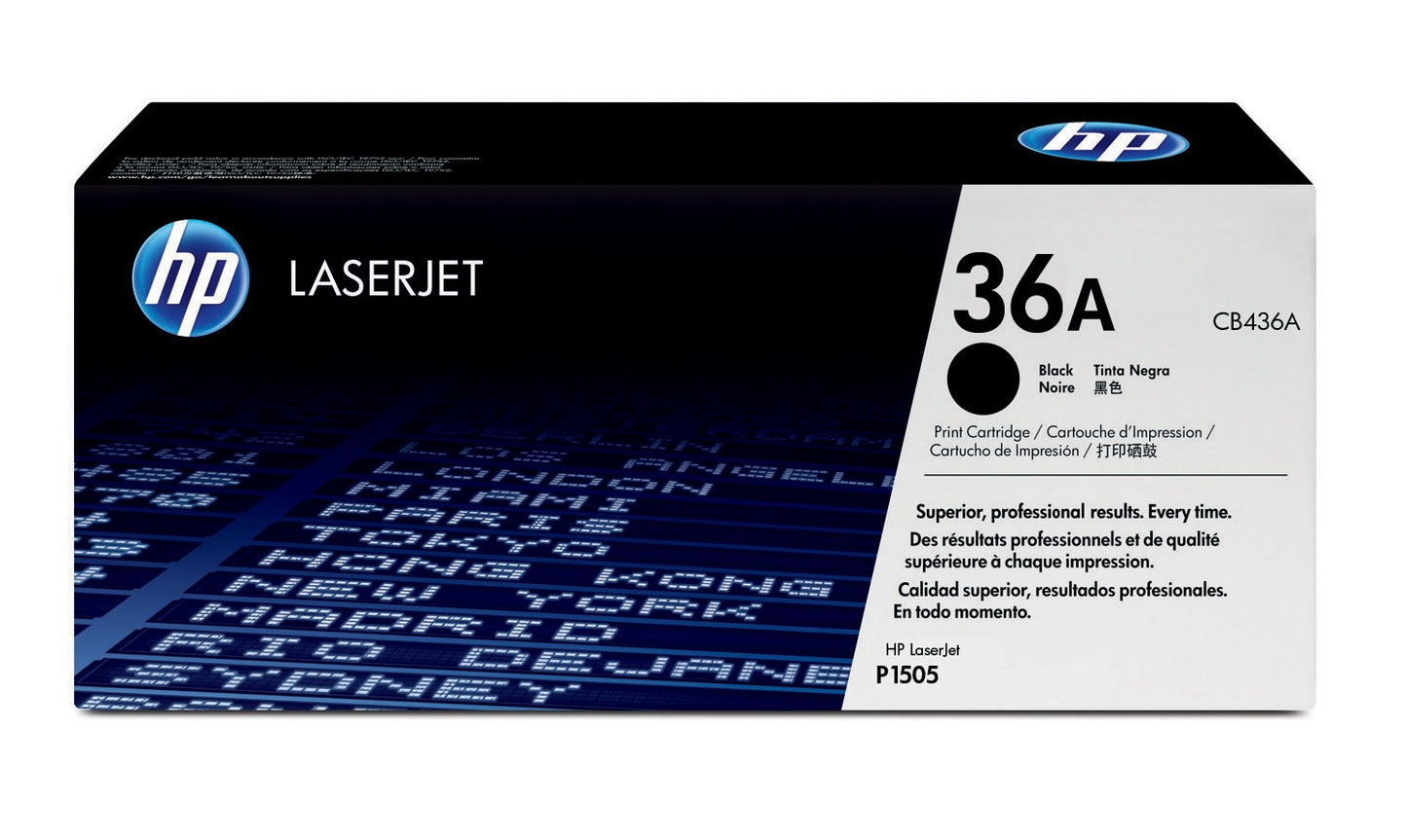 Cartouche Laser de Marque HP CB436A Noir  (2000 copies)