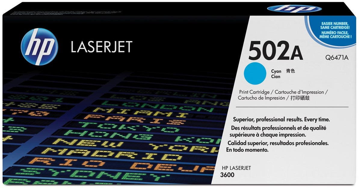 Cartouche Laser de marque HP Q6471A Cyan 4000 copies