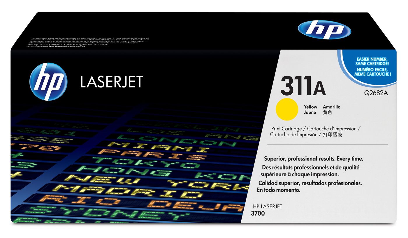 Cartouche Laser de Marque HP Q2682A YELLOW (6000 copies)