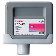 Cartouche Jet d'encre de Marque Canon (PFI-304M) Magenta (330 ml)