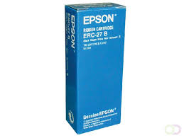 Ruban de Marque Epson pour caisse enregistreuse Epson ERC27 Noir