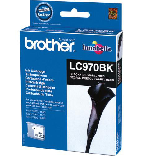 Cartouche d'origine Brother LC970BKBP - noire