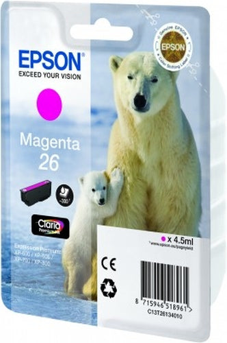 Cartouche d'origine Epson C13T26134010 / 26 - magenta