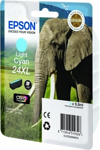 Cartouche d'origine Epson C13T24354010 / 24XL - cyan photo