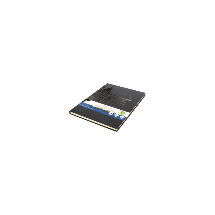 kangaro Cahier de croquis Design, 160 pages, A4, noir