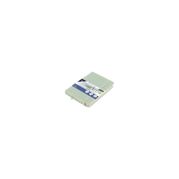 kangaro Cahier de croquis, couverture PU rigide, A5, menthe