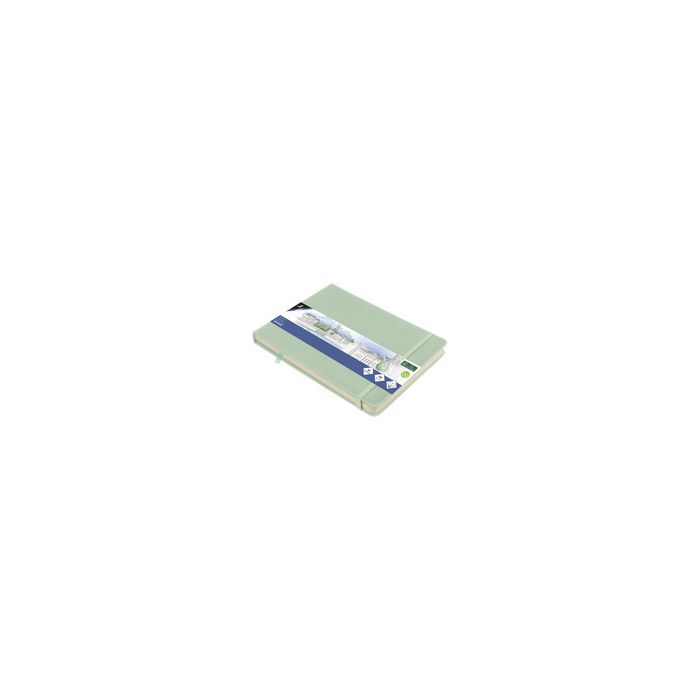 kangaro Cahier de croquis, couverture PU rigide, A5, menthe