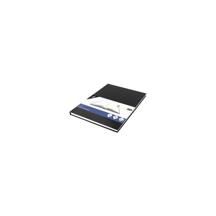kangaro Cahier, A4, 160 pages, ligné, noir