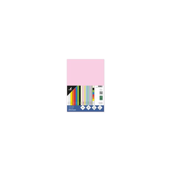 kangaro Multifunktionspapier, DIN A4, 160 g/qm, pastellrosa