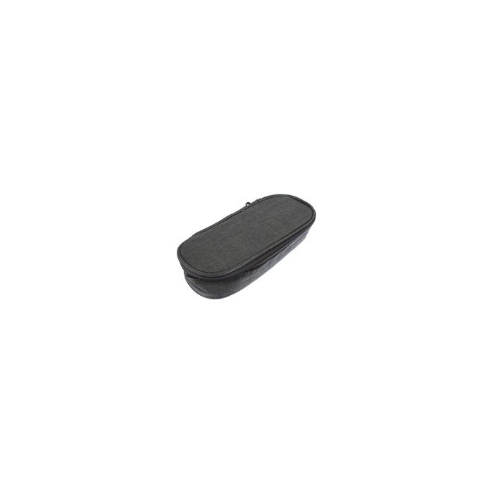 kangaro Trousse, ovale, en polyester, gris foncé