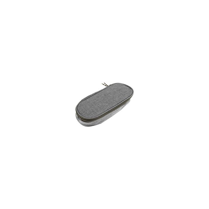 kangaro Trousse, ovale, en polyester, gris clair