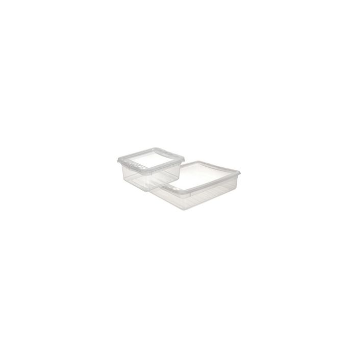 keeeper Boîte de rangement "bea", 11 L, PP, transparent