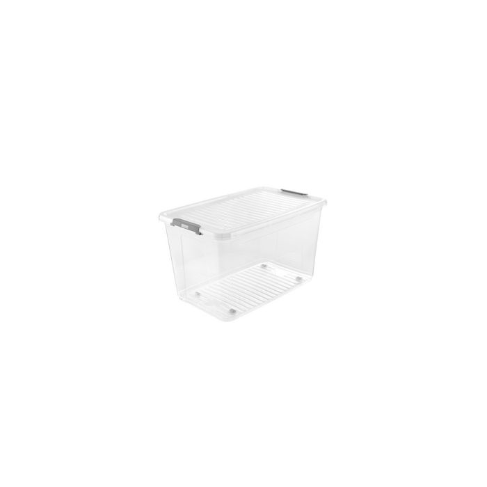 keeeper Boîte de rangement "leo", 56 litres, transparent